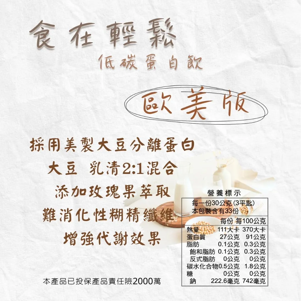 4+2R 蛋白粉推薦！6 大無添加品牌，喝土炮蛋白粉也能大瘦特瘦！